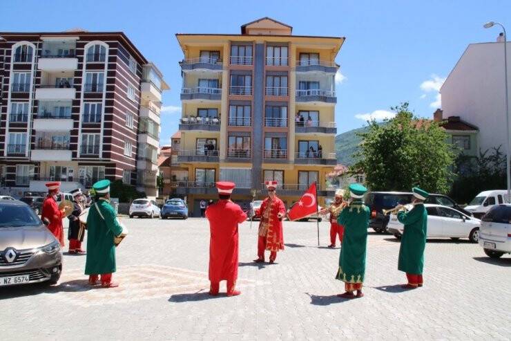 Konya Akşehir’de Mehterli Kutlama