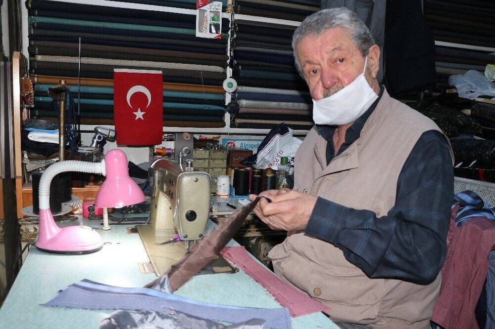 77 yaşındaki adam iş başı yaptı