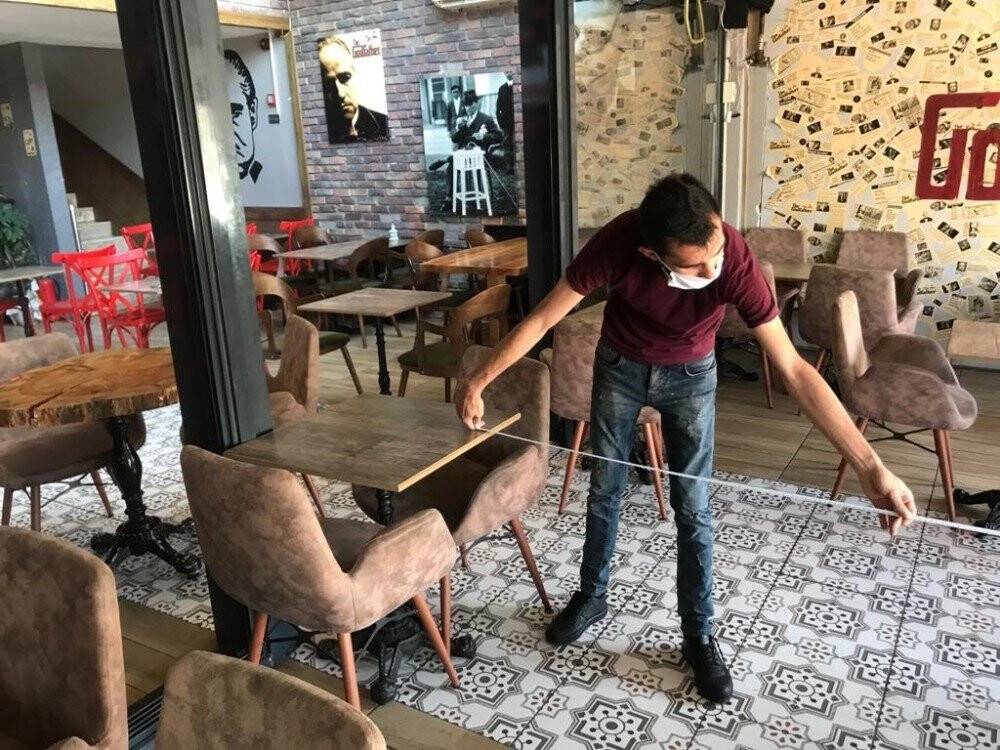 Kafe ve restoranlar vatandaşa hizmet vermeye hazır