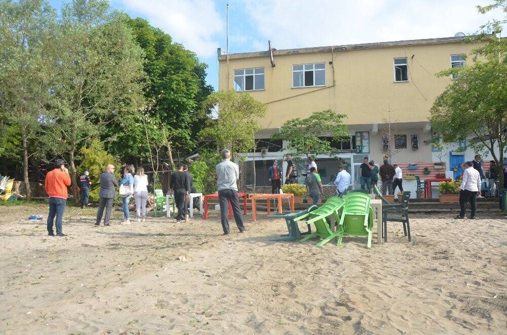 Benzin istasyonunda patlama