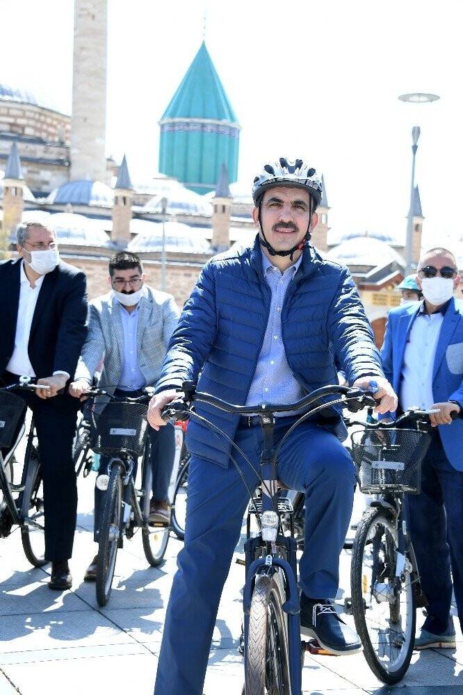 Bisiklet şehri Konya Türkiye’ye örnek oluyor