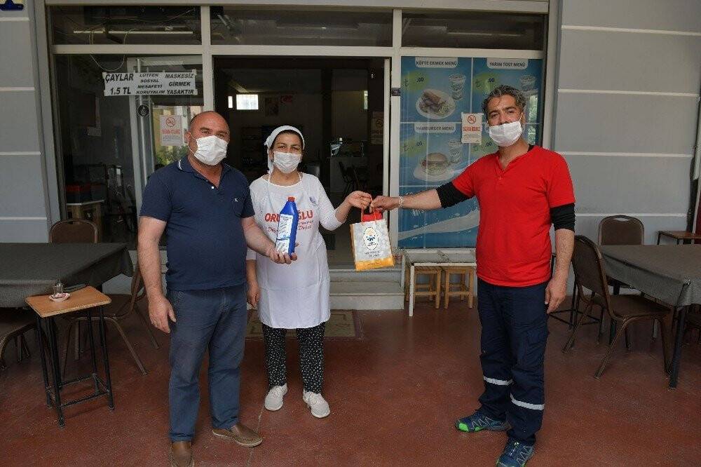 Kahvehane ve çay ocaklarına hijyen seti