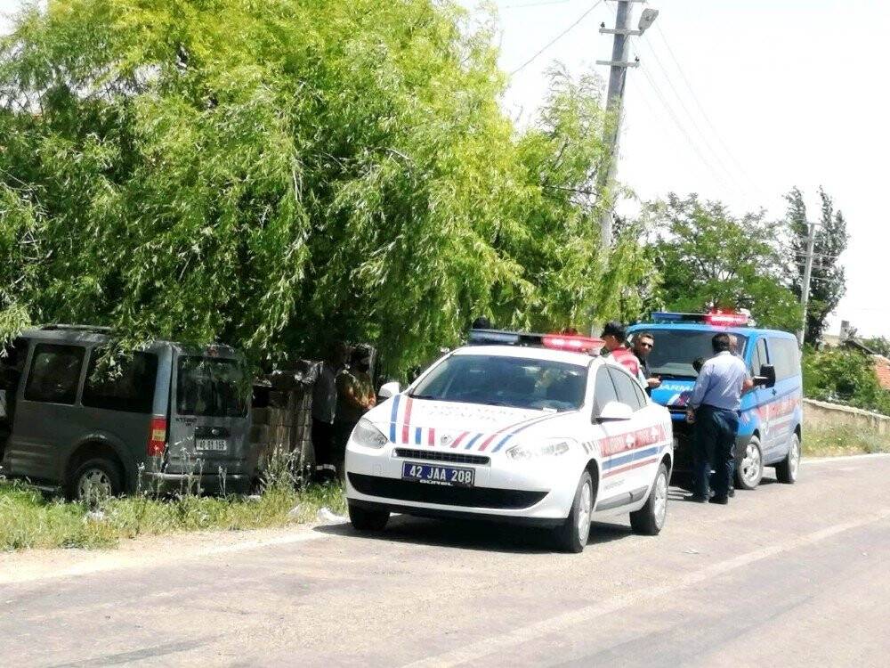 Konya'da feci kaza