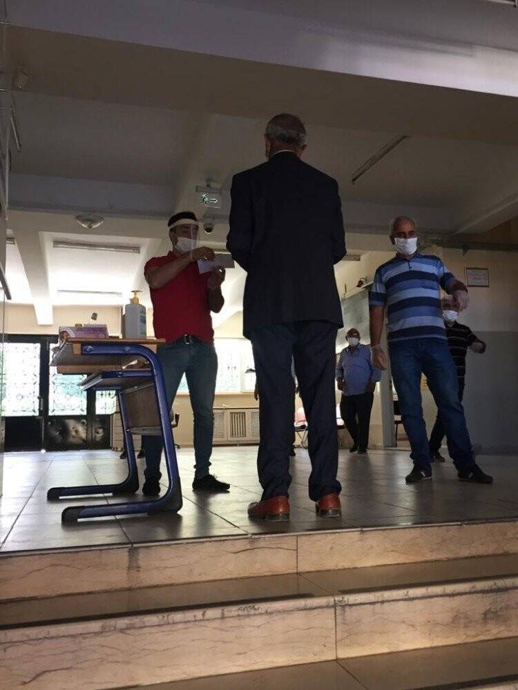 Korona sürecinde tedbirli sınav