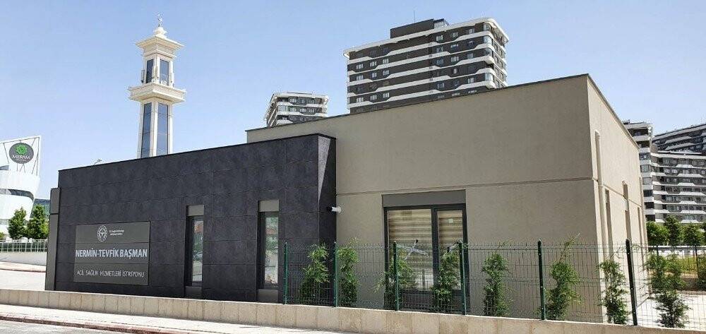 Konya’da hayırseverden 5 yıldızlı 112 Acil İstasyonu