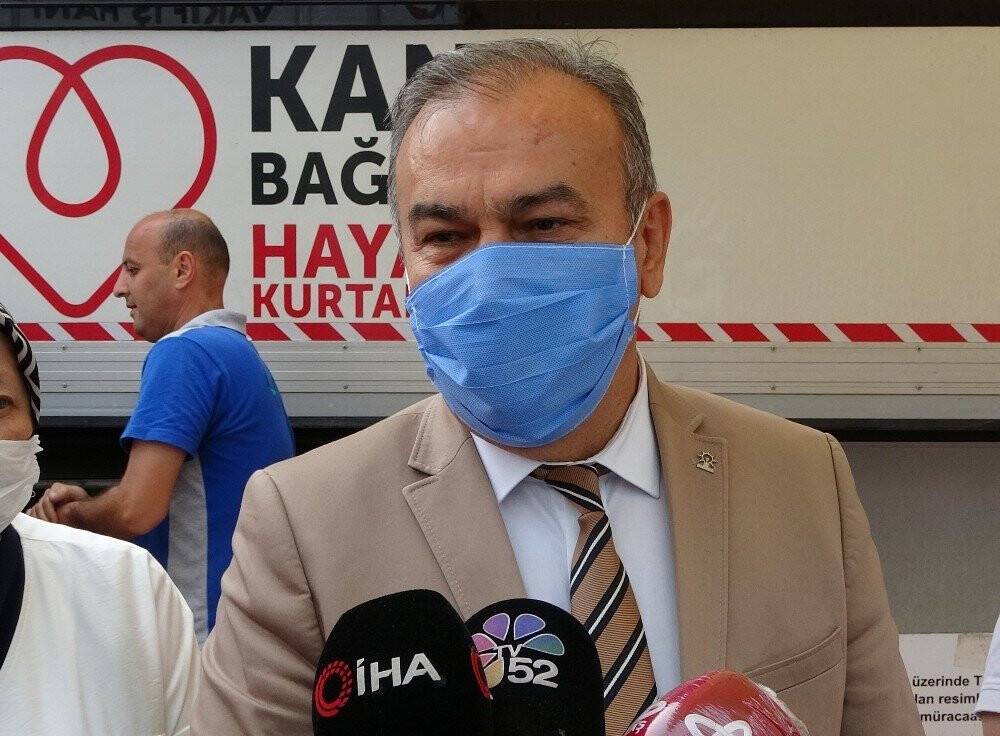 AK Parti’den Kızılay’a kan desteği