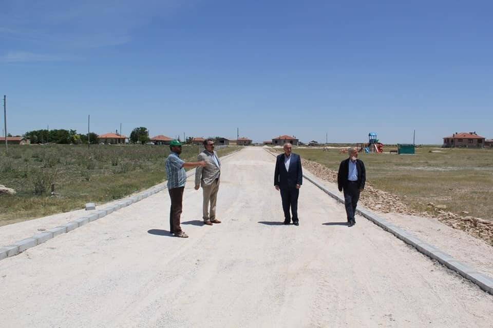Cihanbeyli’de yol ve prestij cadde seferberliği