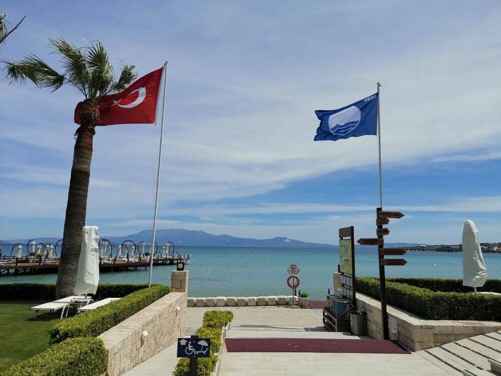 İzmir’de mavi bayraklı plajların sayısı arttı