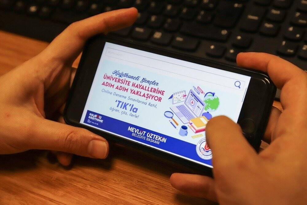 Üniversite adaylarına online destek