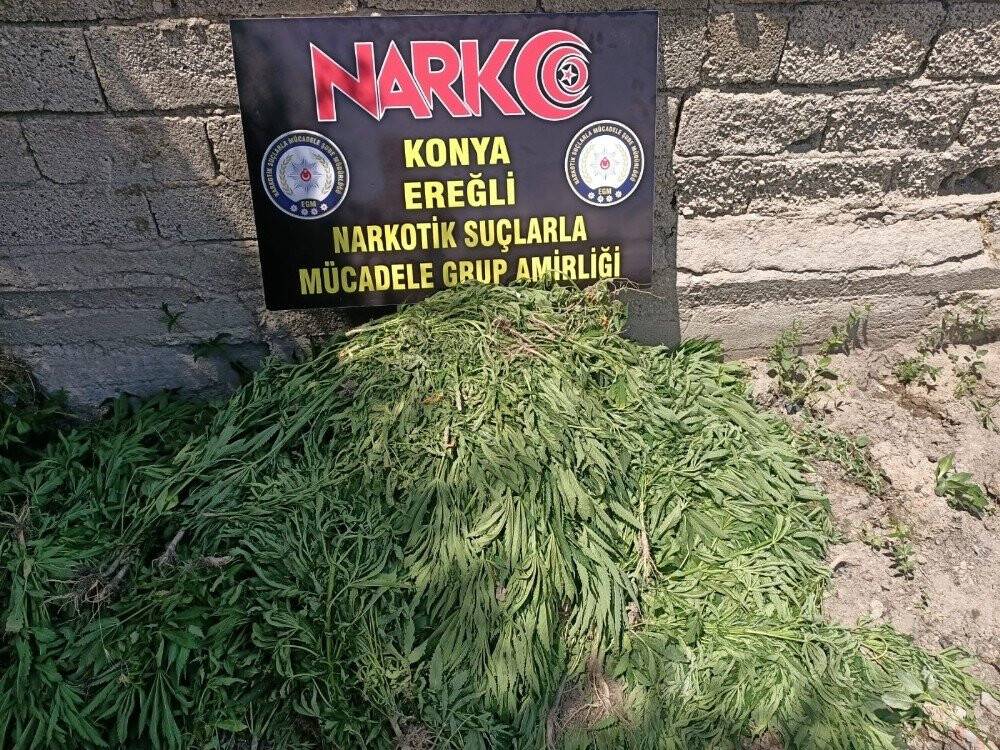 Konya’da uyuşturucu operasyonu
