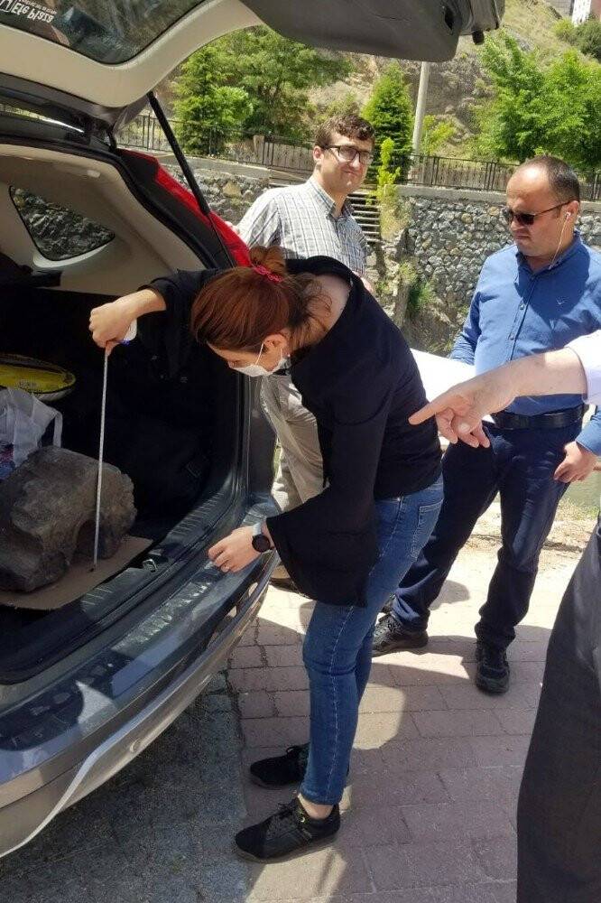 Yıkıntılar arasında bir tarih çıktı