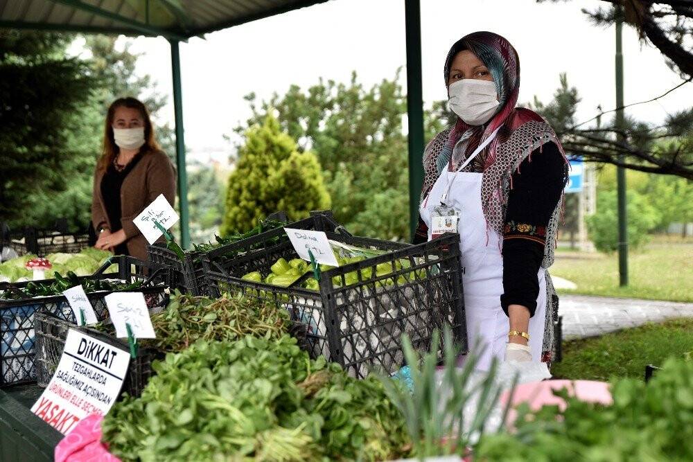 Kadın üreticilerin emeği ilgi görüyor