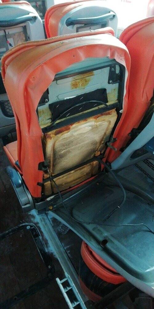 Yolcu otobüsünde yangın paniği