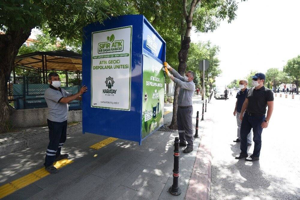 Konya Karatay’da hedef sıfır atık