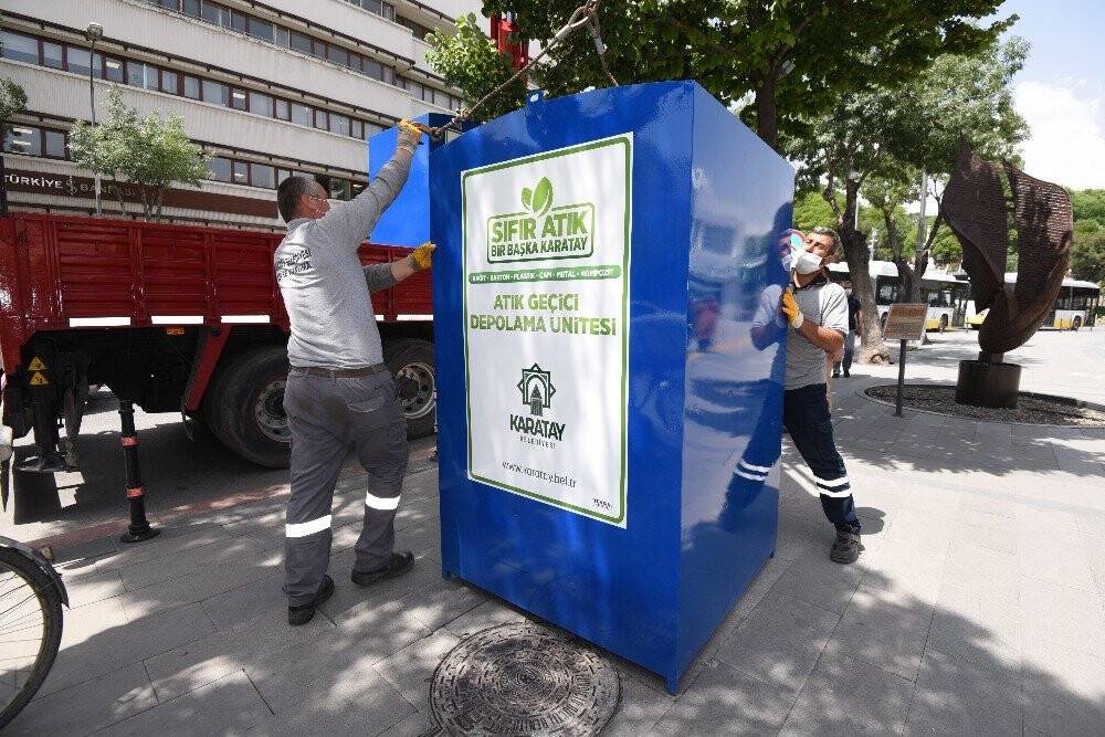 Konya Karatay’da hedef sıfır atık