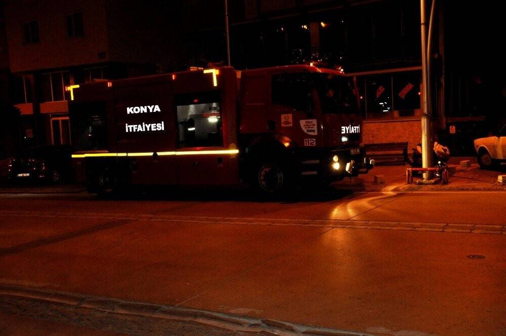 Konya’da restoran kundaklandı