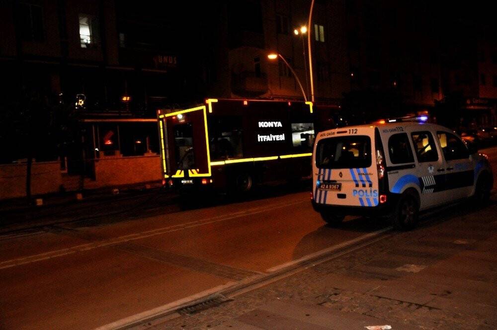 Konya’da restoran kundaklandı