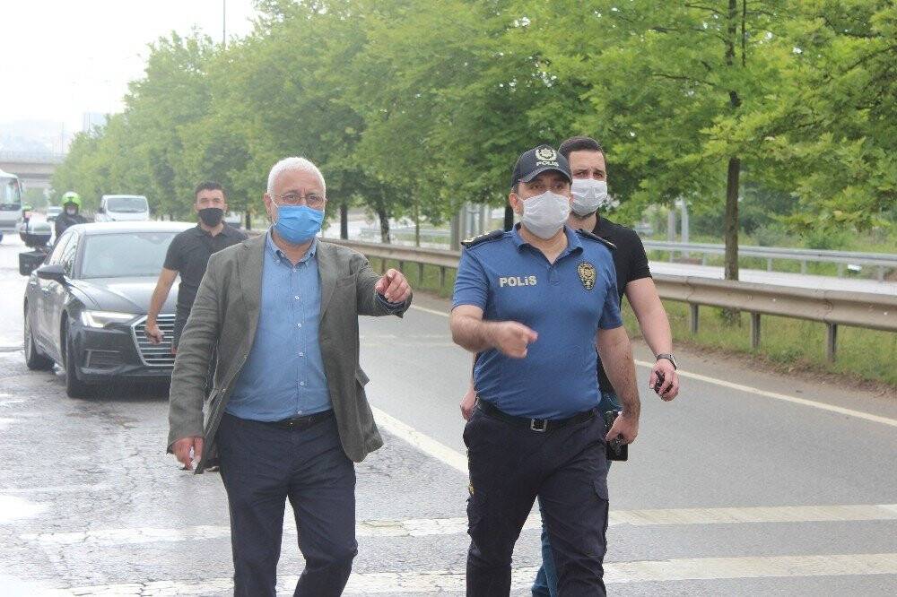 Kandıra Cezaevi’nde eylem yapmak isteyen HDP’liler güvenlik noktalarına takıldı