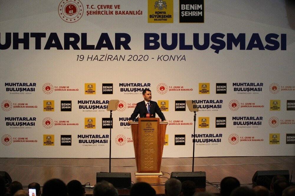 Bakan Kurum: “Muhtarlar milletimizin eli, ayağı, gören gözü, duyan kulağıdır”