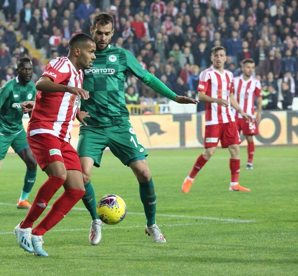 Sivasspor ile Konyaspor 22. randevuda