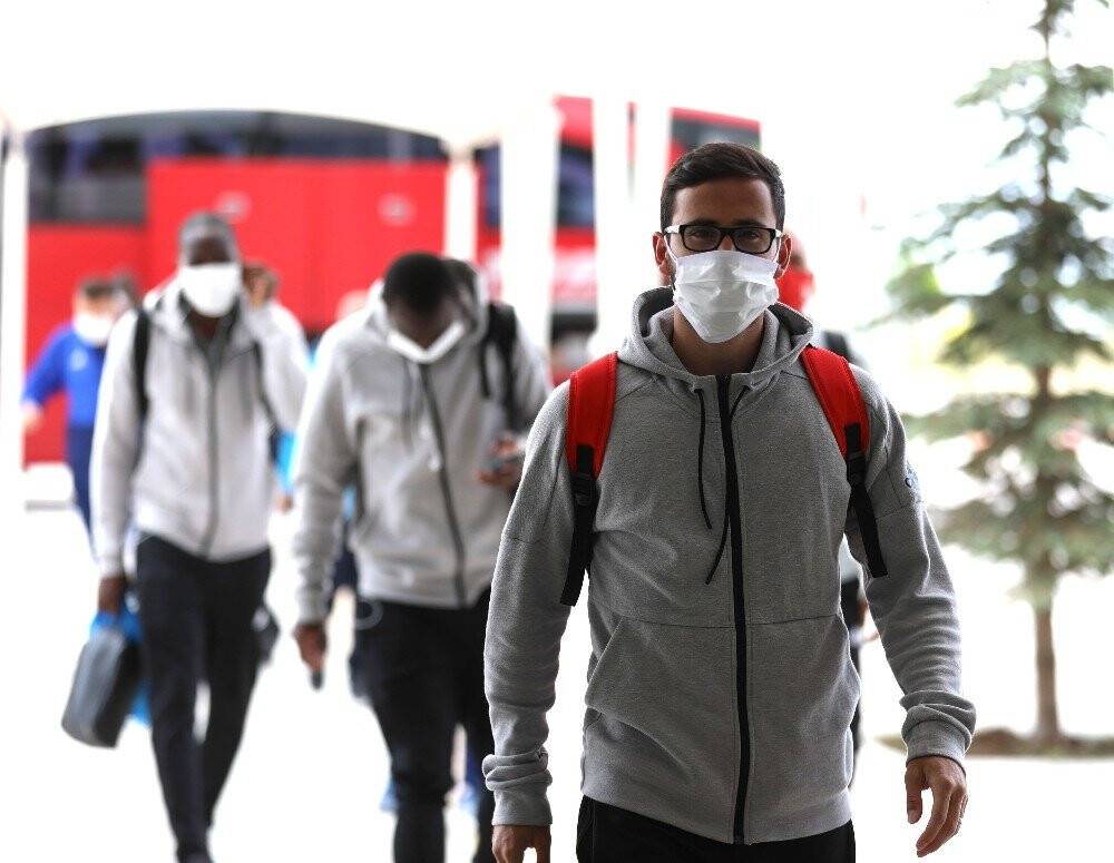 Sivasspor kafilesi Konya’ya geldi