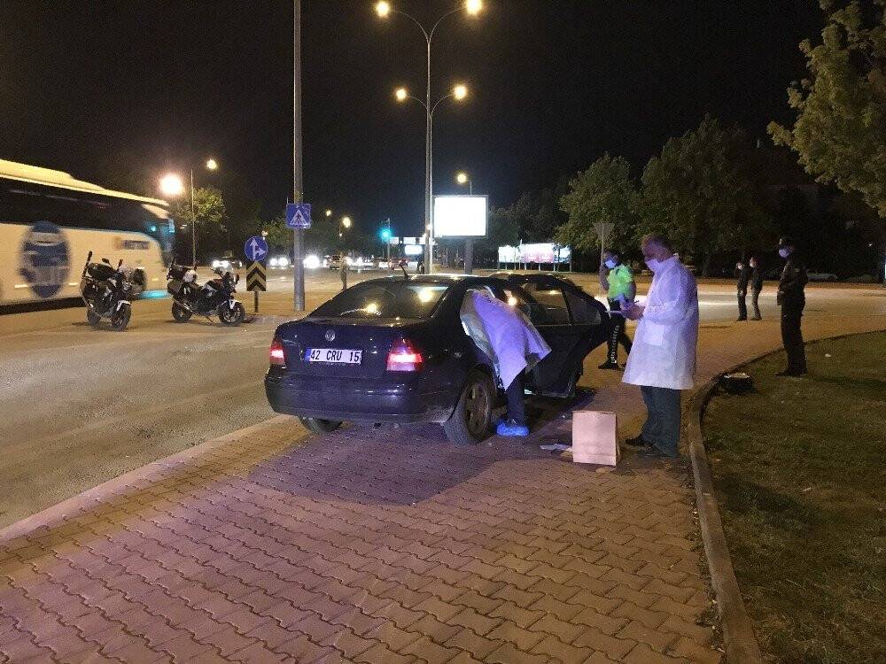 Konya'da Polisten kaçan sürücüye 13 bin lira ceza