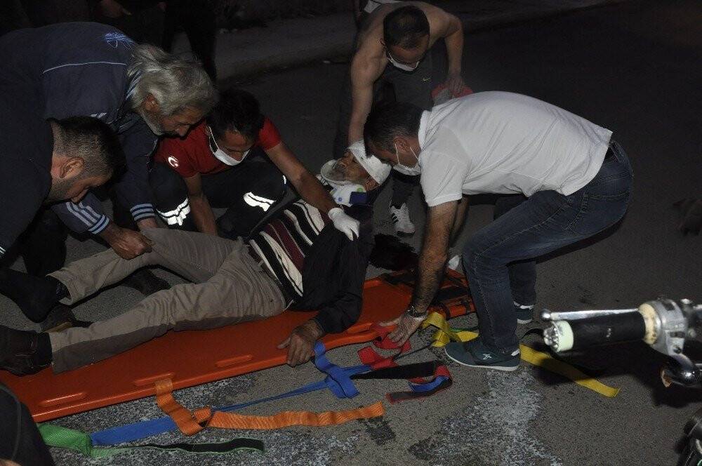 Konya’da trafik kazası: 1 yaralı