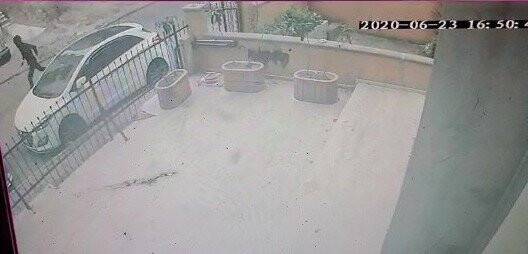 Sokak ortasında avukata silahlı saldırı kamerada