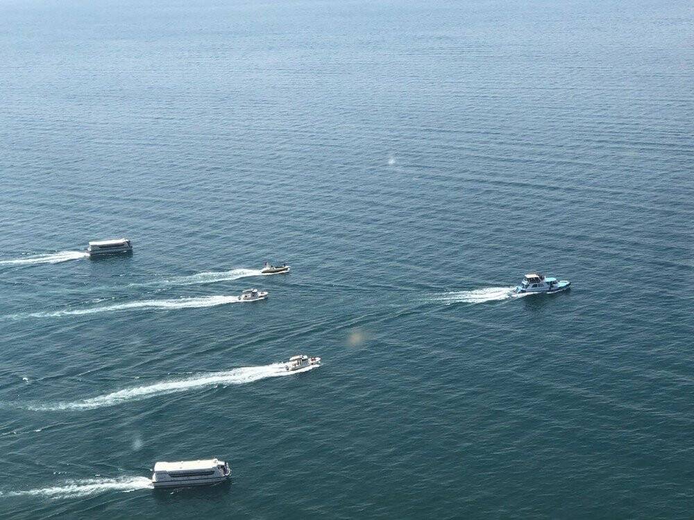 Göçmenleri taşıyan batık tekneyi arama çalışmaları devam ediyor