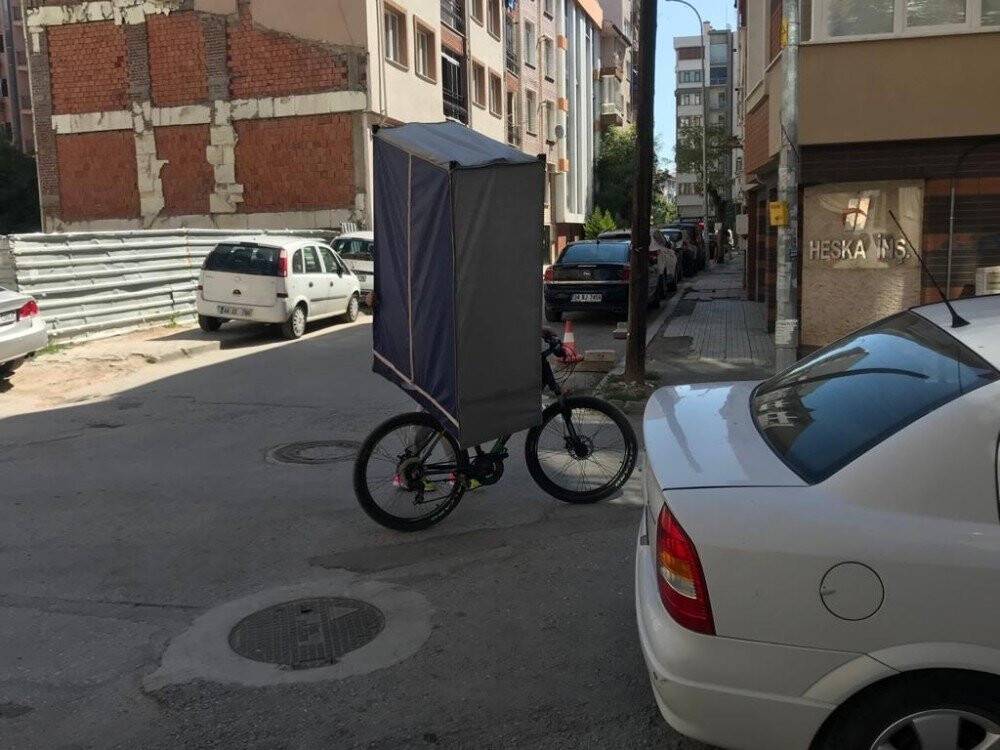 Şaşırtan eşya taşıma yöntemi