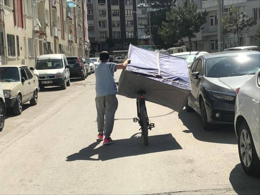 Şaşırtan eşya taşıma yöntemi