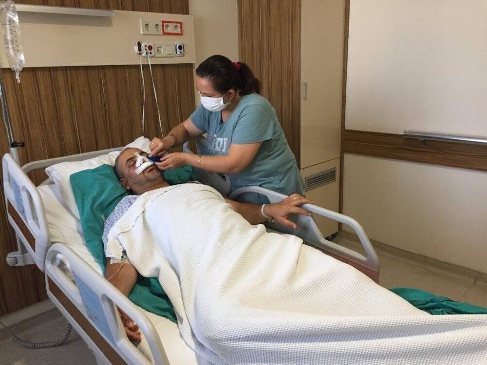 Darp edilen uzman jandarma ölümden döndü