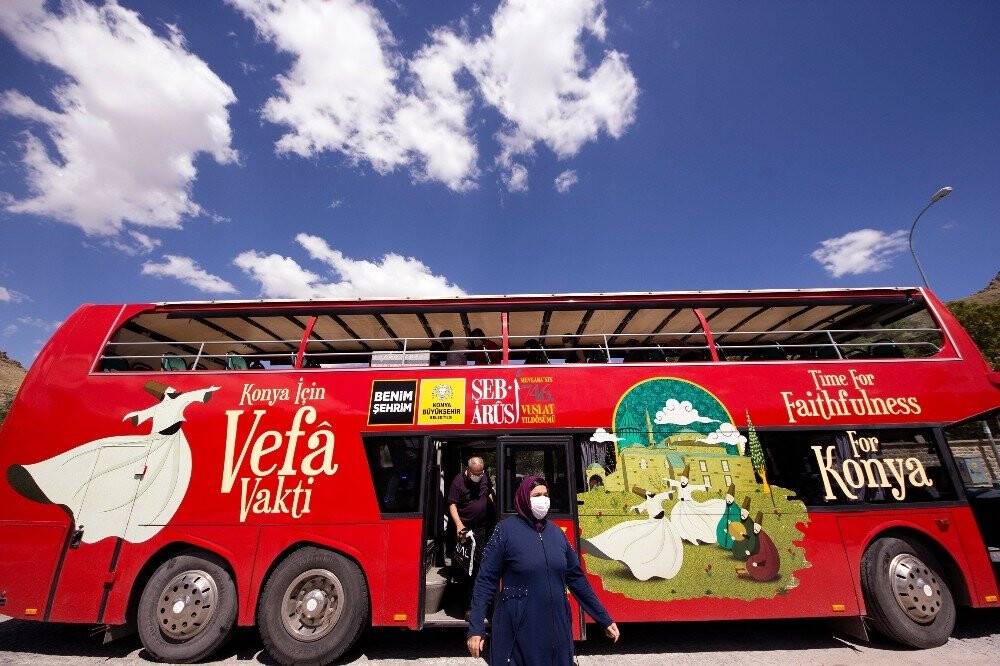 Şehir turuyla Konya’yı yakından tanıyorlar