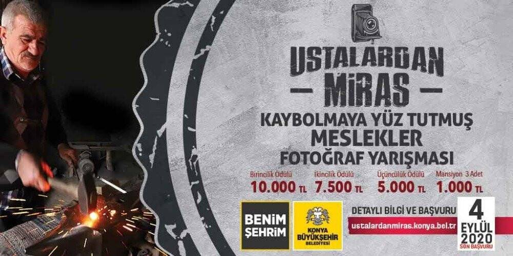 Konya’da, 'Ustalardan Miras' fotoğraf yarışması