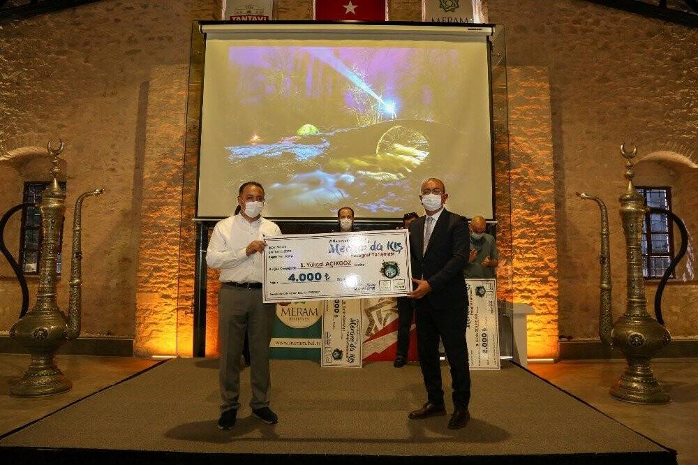 Meram’da fotoğraf yarışmasında dereceye girenler ödüllerini aldı