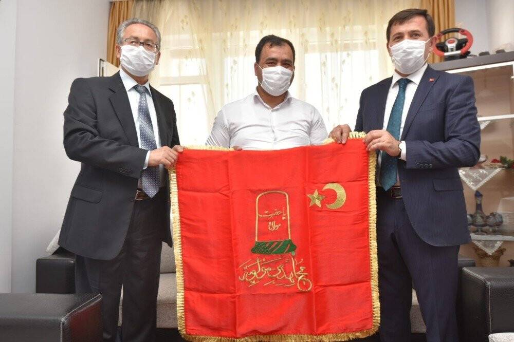 Başkan Kılca ve Kaymakam Parlar’dan 15 Temmuz gazilerine ziyaret