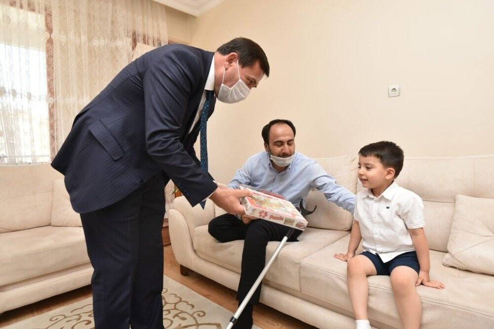 Başkan Kılca ve Kaymakam Parlar’dan 15 Temmuz gazilerine ziyaret