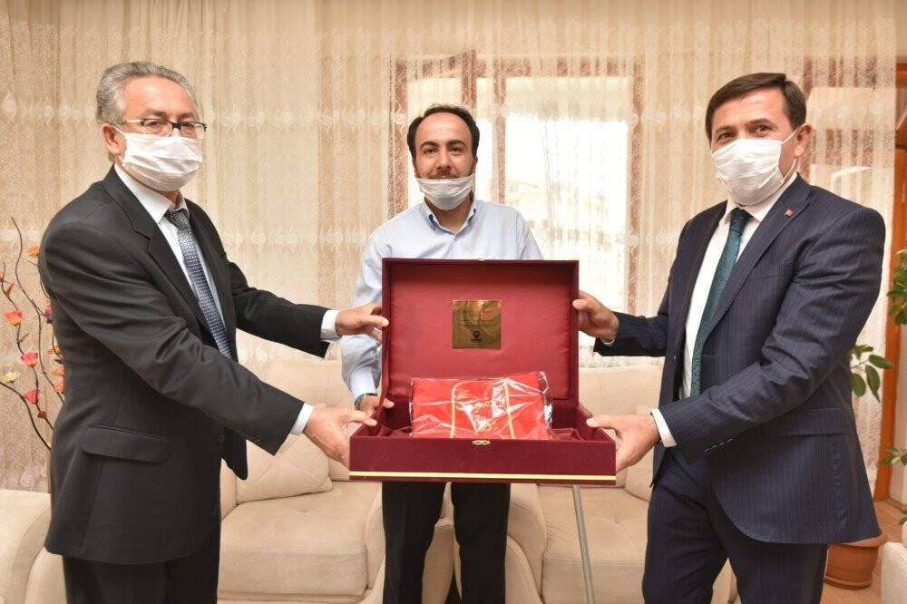 Başkan Kılca ve Kaymakam Parlar’dan 15 Temmuz gazilerine ziyaret
