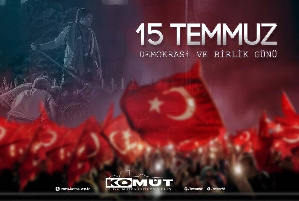 KOMÜT Başkanı Bulut: '15 Temmuz Türk milletinin yazdığı bir destandır'