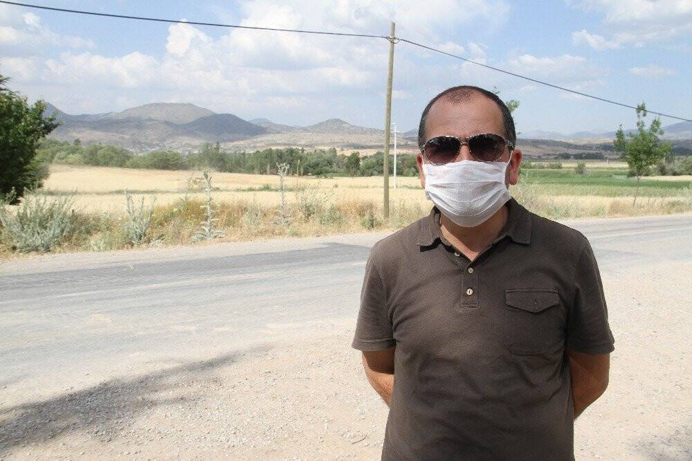 Konya'da hububat tarlalarında hasat devam ediyor
