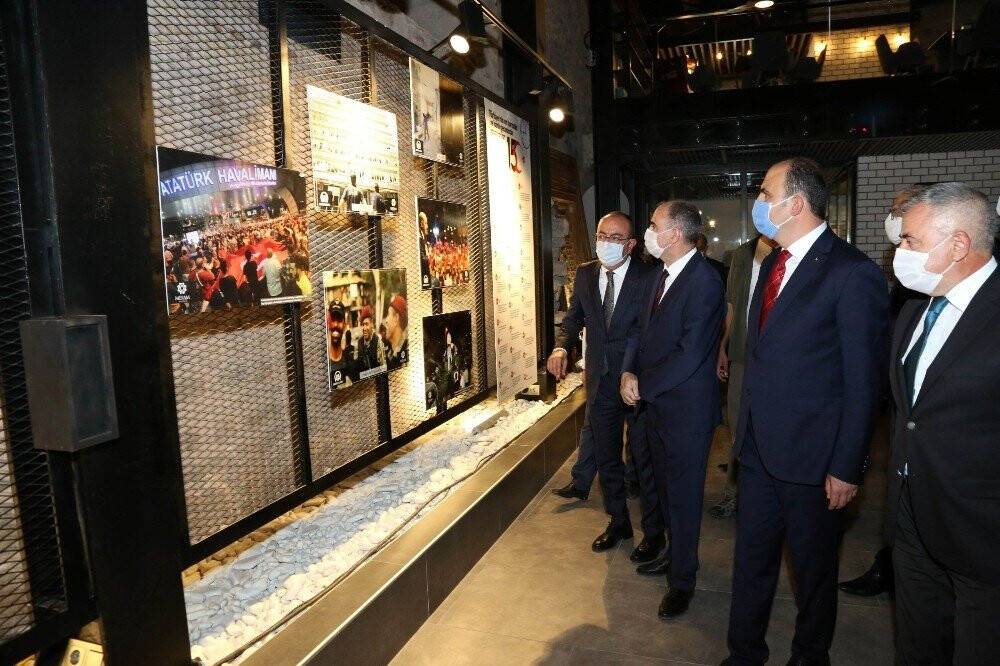 Meram Belediyesi Tantavi Kültür ve Sanat Merkezinde 15 Temmuz Sergisi