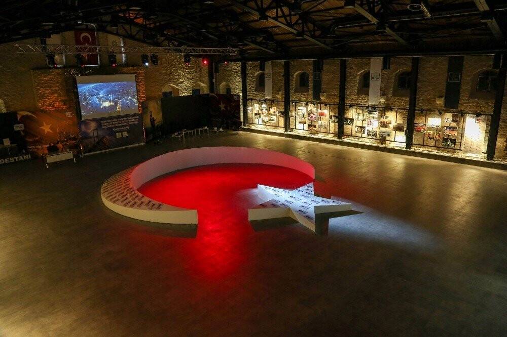 Meram Belediyesi Tantavi Kültür ve Sanat Merkezinde 15 Temmuz Sergisi