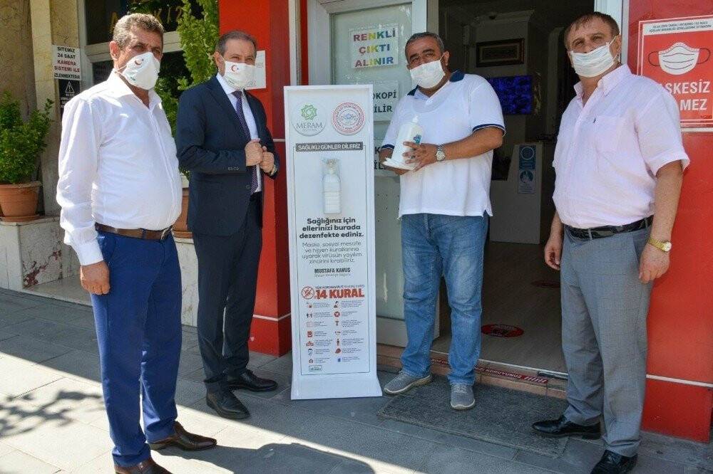 Meram'da Korona virüs mücadelesi devam ediyor