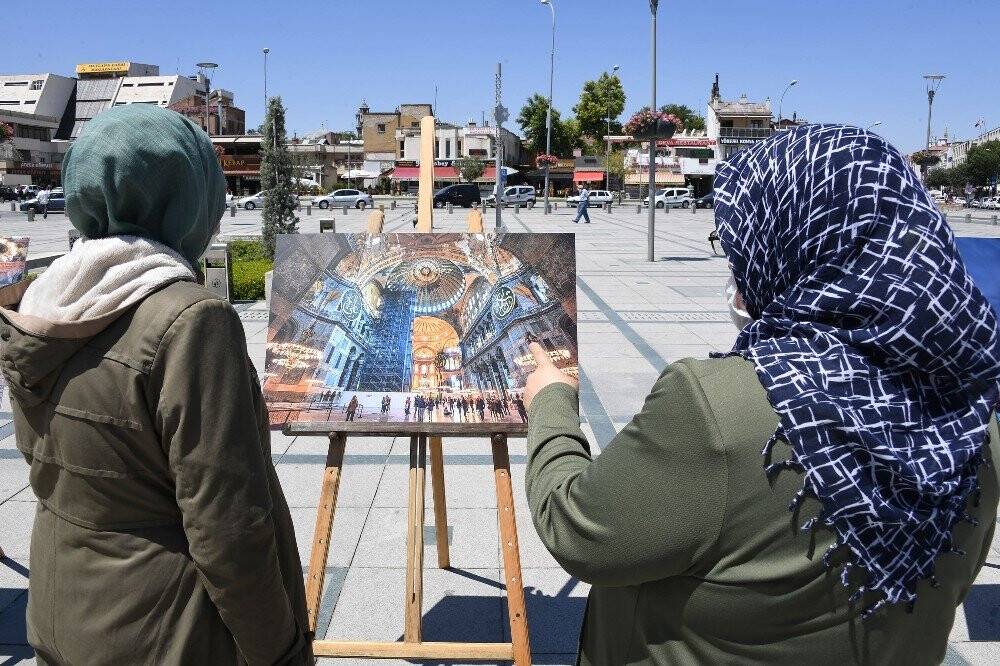 Konya Büyükşehirden 'Muhteşem Ayasofya' fotoğraf sergisi