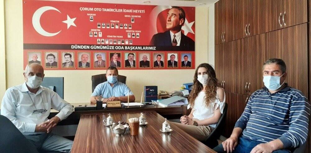 ÇESOB Başkanı Gür ve Uzun’a Konya daveti