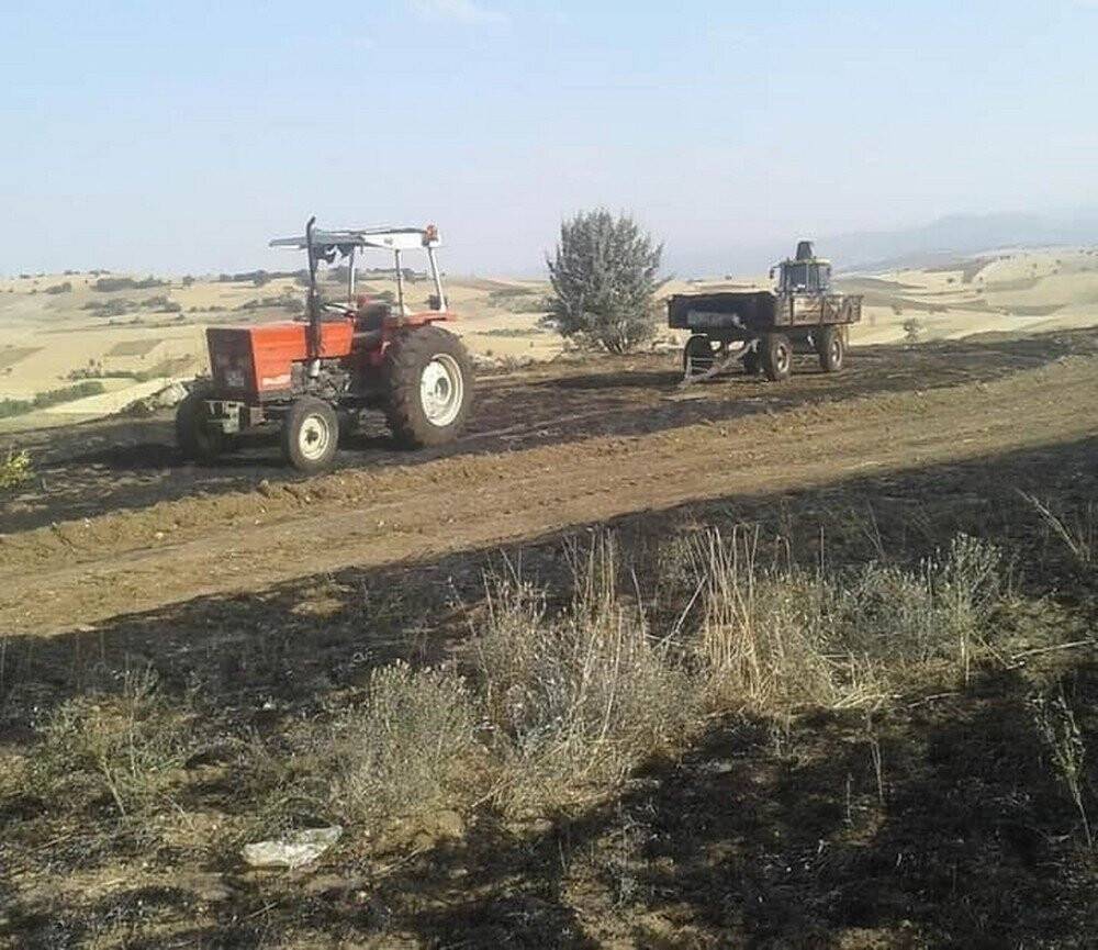 Konya'daki çiftçi traktörünü yangından kurtarmak isterken feci şekilde can verdi