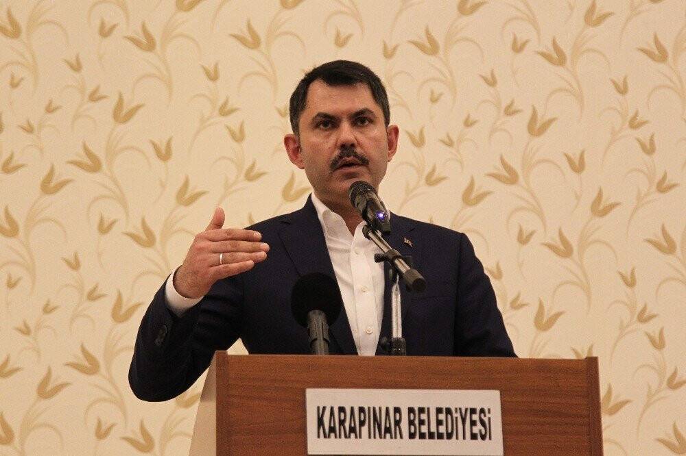Bakan Kurum: Su kaynaklarımız kuruma tehlikesiyle karşı karşıya