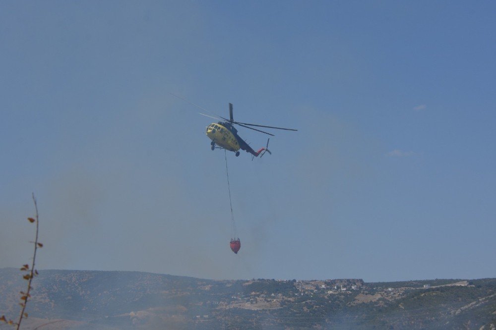 İzmir Bornova'da yangın