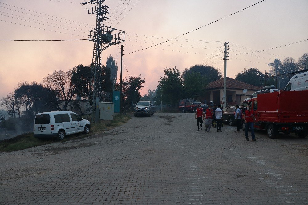 Manisa’daki orman yangını yeniden başladı