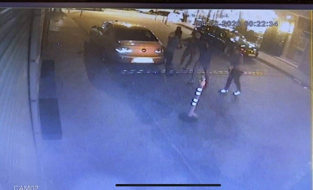 Silahlı kavga dehşeti kamerada